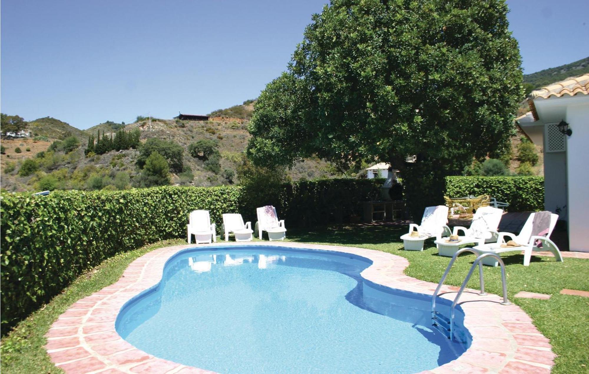 Awesome Home In Mijas With House Sea View المظهر الخارجي الصورة