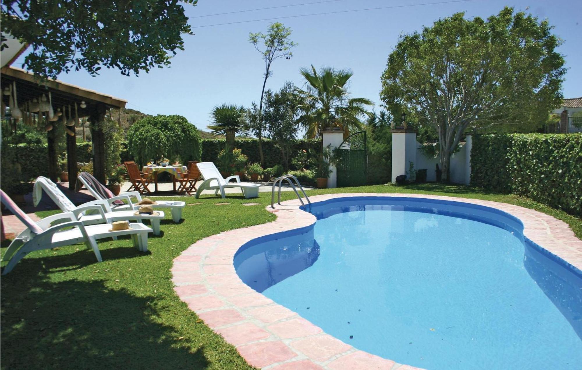 Awesome Home In Mijas With House Sea View المظهر الخارجي الصورة