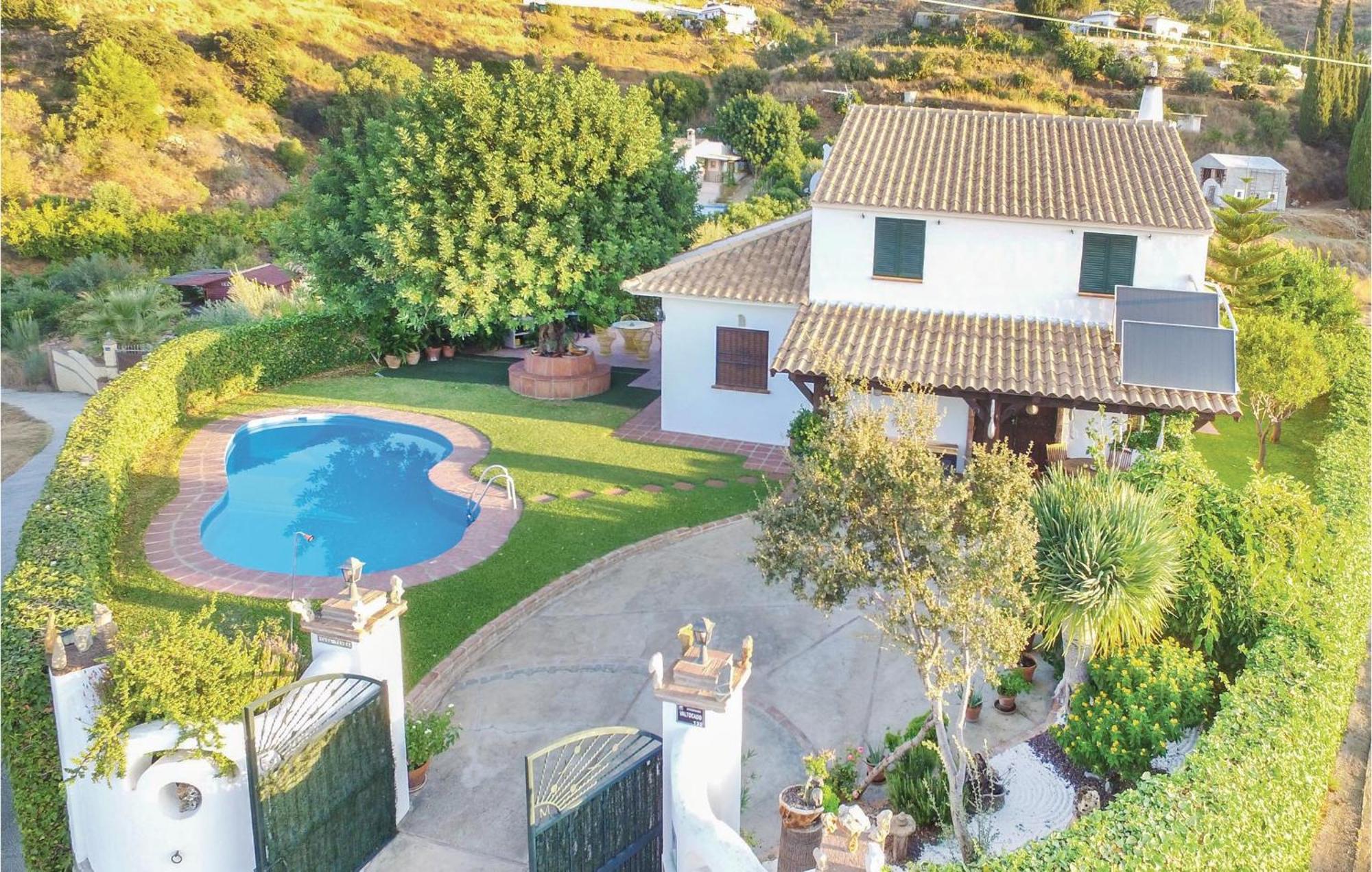 Awesome Home In Mijas With House Sea View المظهر الخارجي الصورة