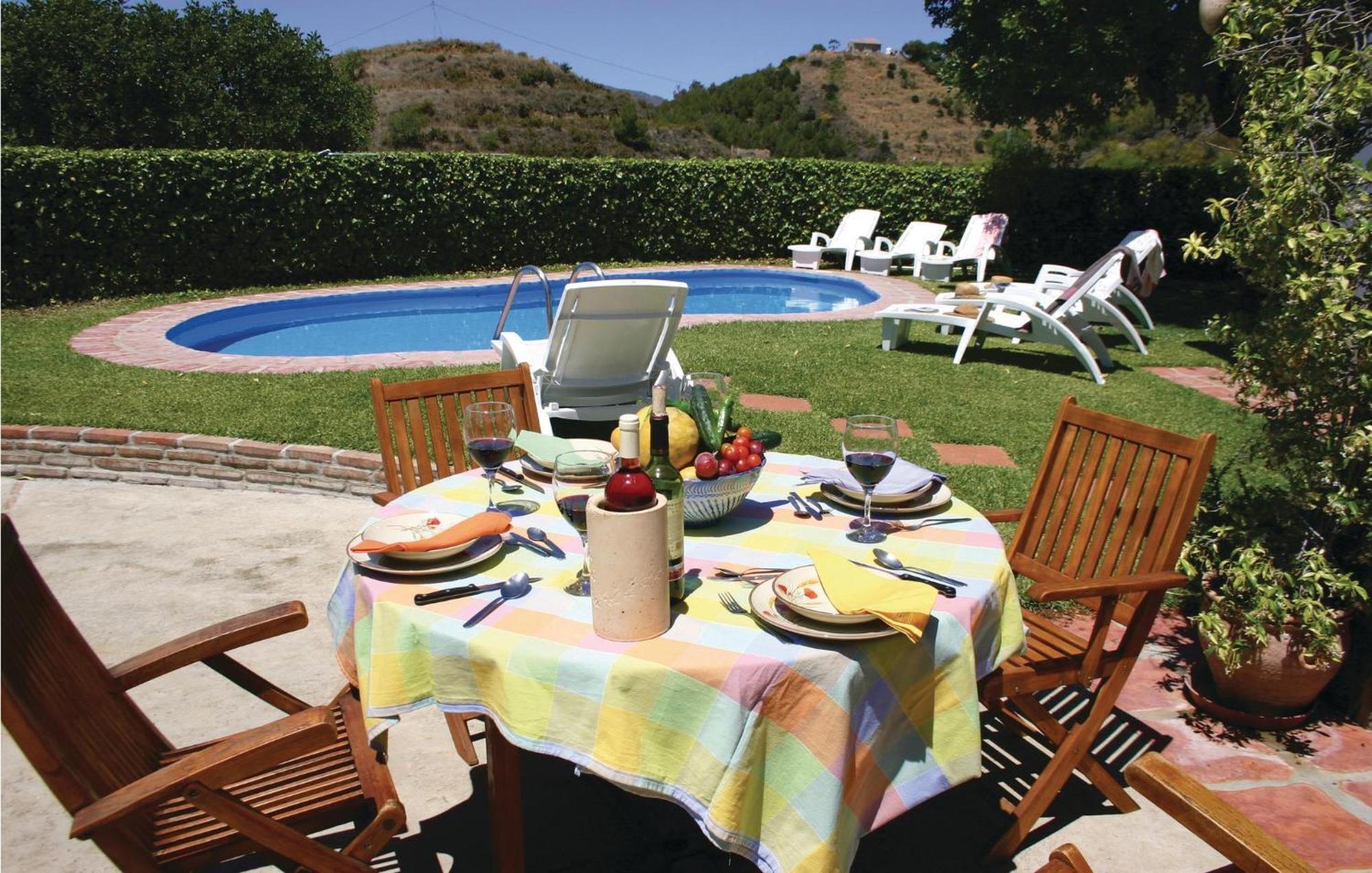 Awesome Home In Mijas With House Sea View المظهر الخارجي الصورة